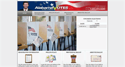 Desktop Screenshot of myinfo.alabamavotes.gov